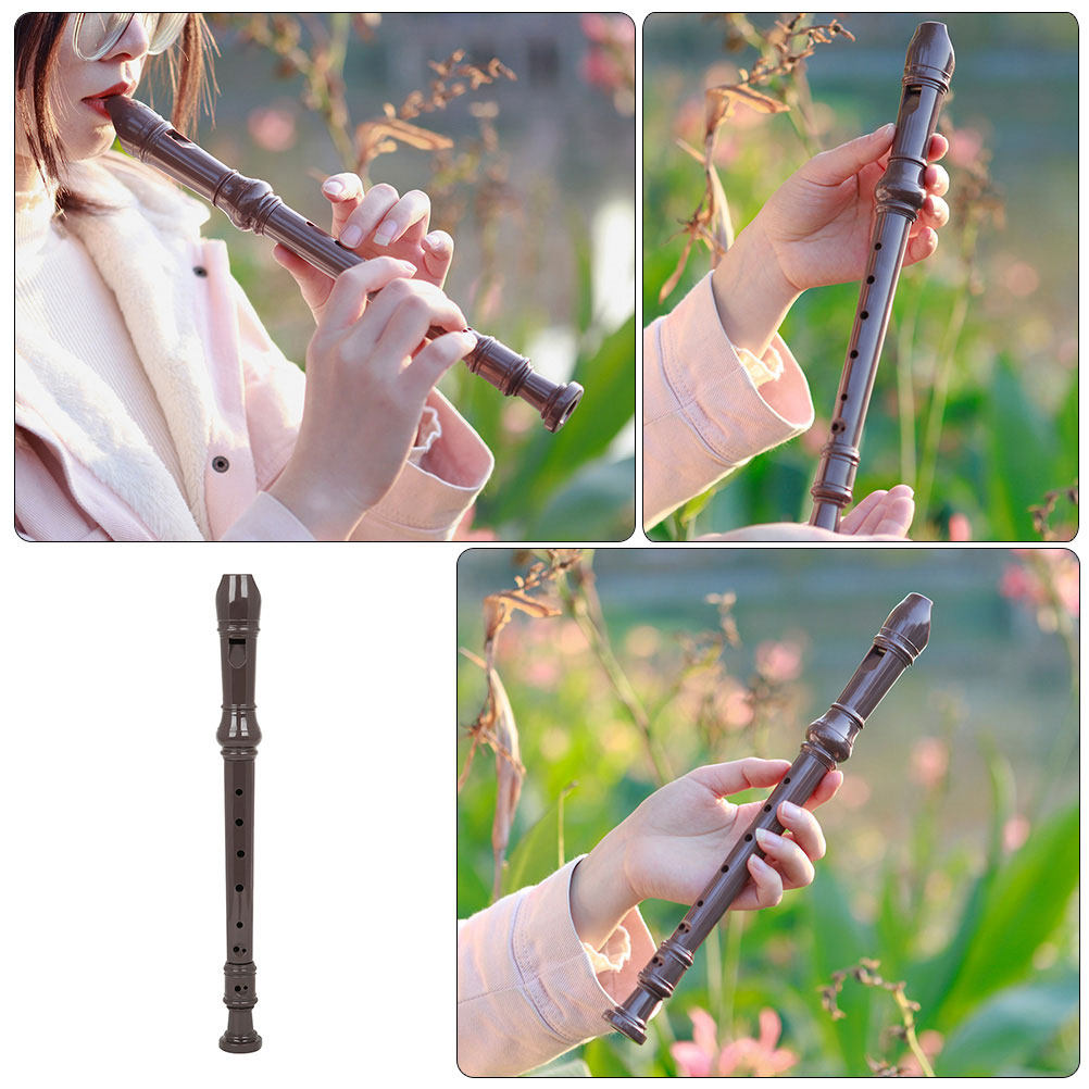 Soprano Recorder Plastic - Professionele 8-gaats plastic sopraanblokfluit, traditionele fluit