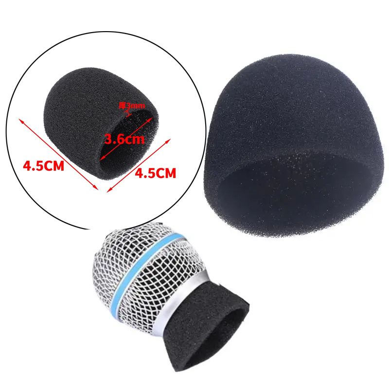 Shure Mic Mv7 - 2 Stuks Microfoon Beschermende Innerlijke Schuim