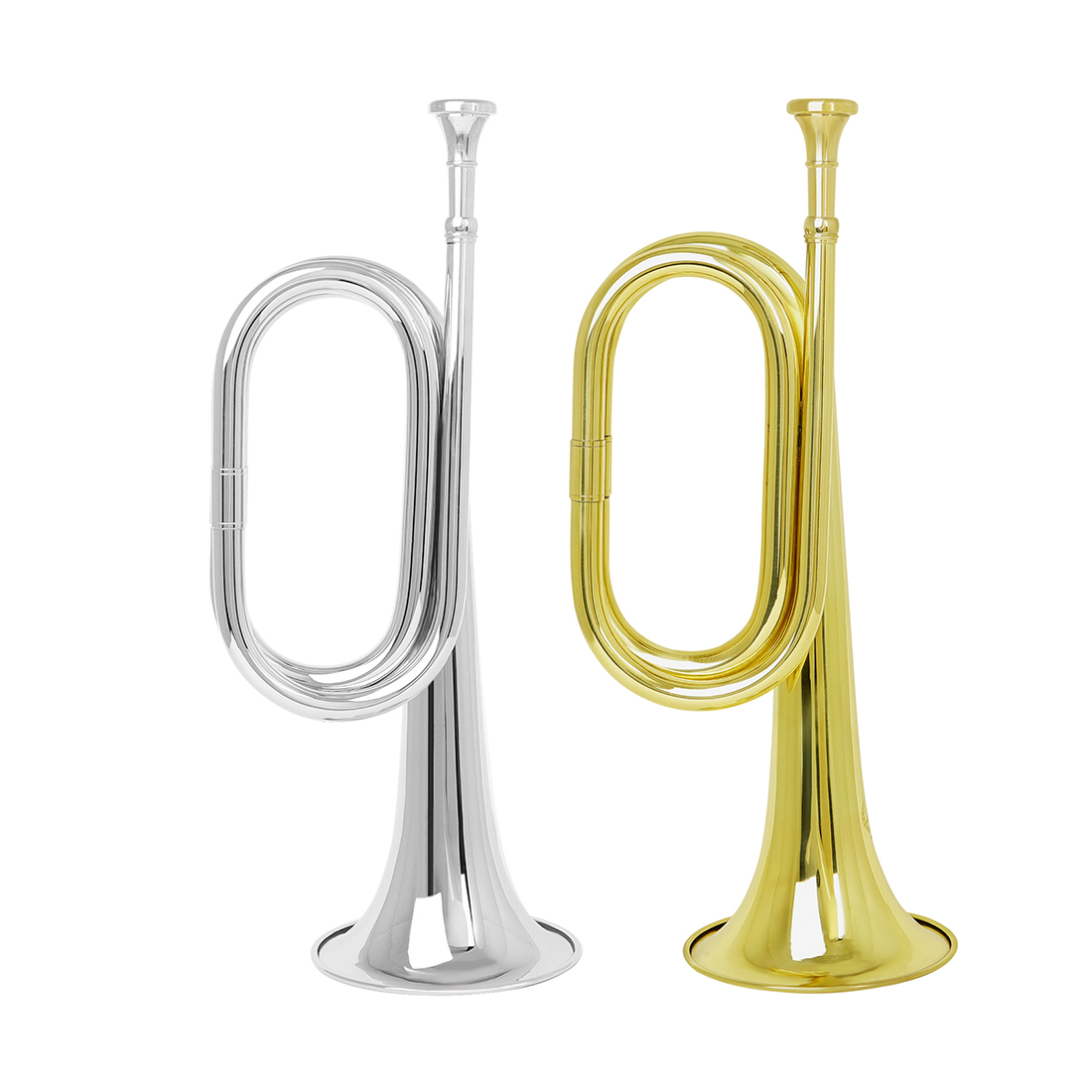 Musical Instrument Bugle - M Mbat Bugel Roep Trompet Koperen