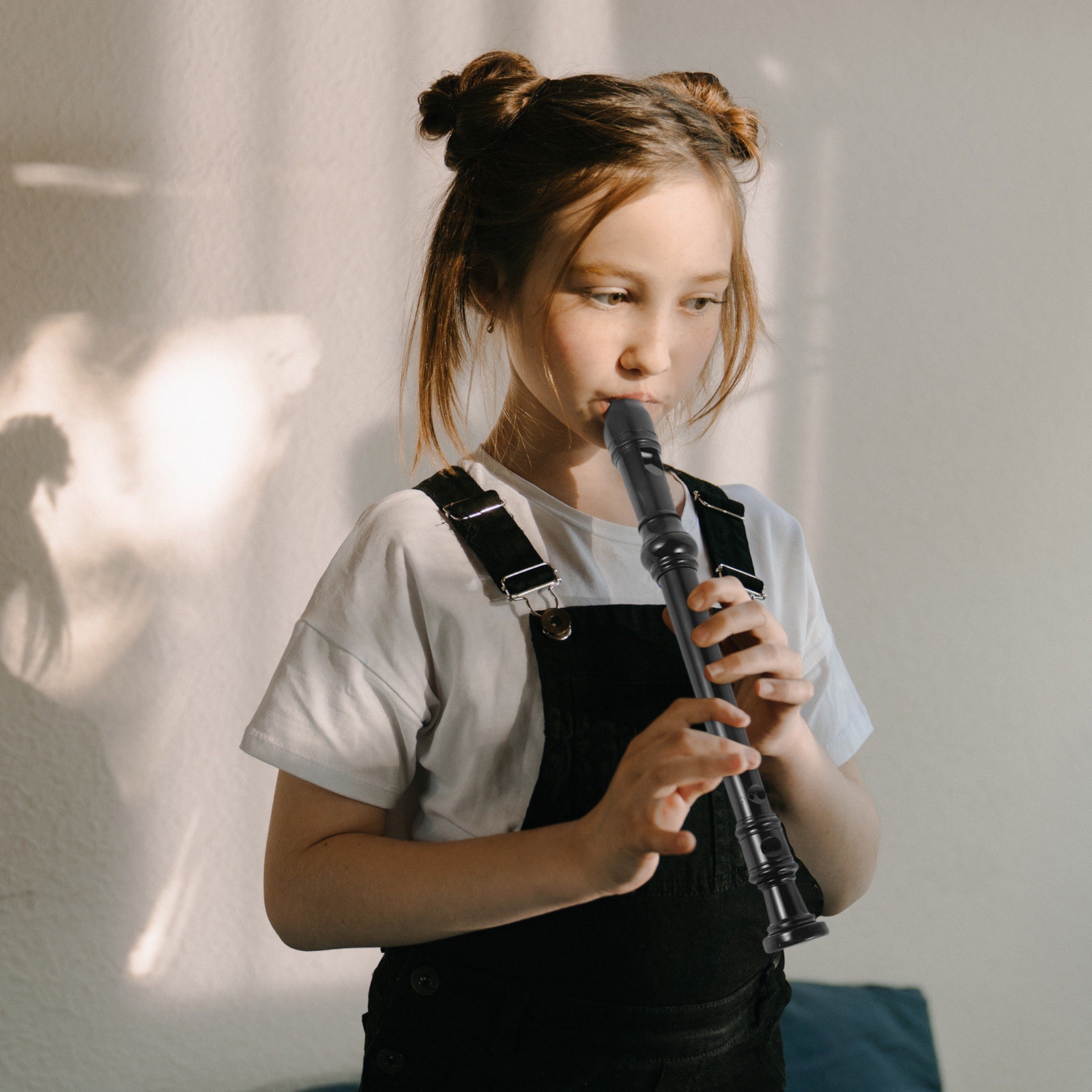 8-gats zwarte transparante ABS - Soprano Recorder Plastic recensie en prijs